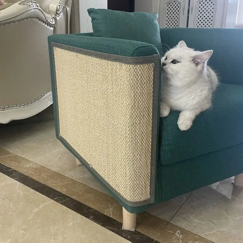 Natural Bamboo Cat Scratcher Sofa Mat