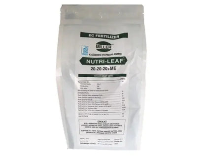 Nutri Leaf 20-20-20  ME Drip and Leaf Fertilizer 2.27kg
