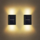 Outdoor Solar Up & Down Wall Lights Waterproof LED