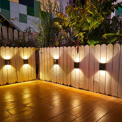 Outdoor Solar Up and Down Spot Lights