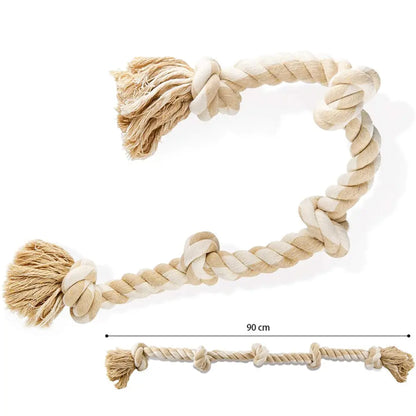 PETSWOL Dog Rope Toy for Dogs Who Love to Chew | Safe and Durable for Large and Medium Dogs