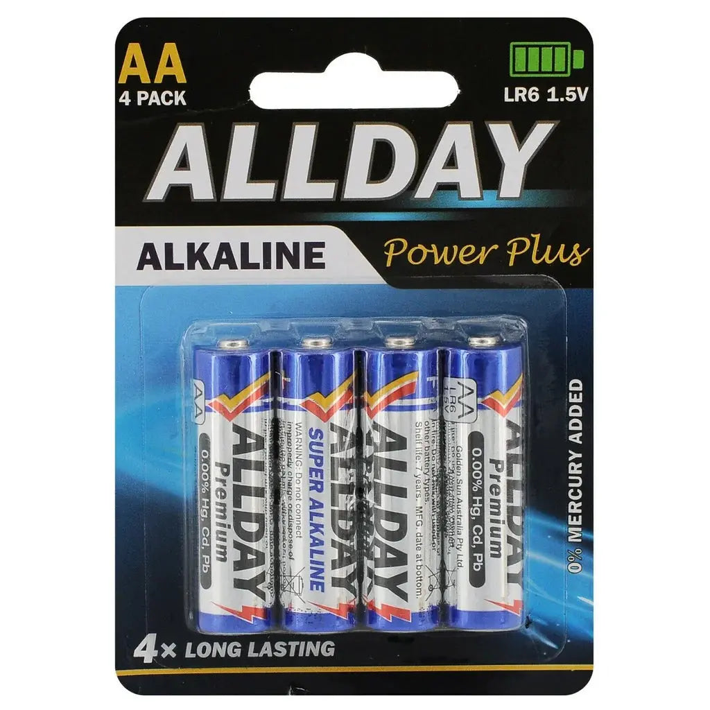 Alkaline Batteries AA 4PCS/PK Legion