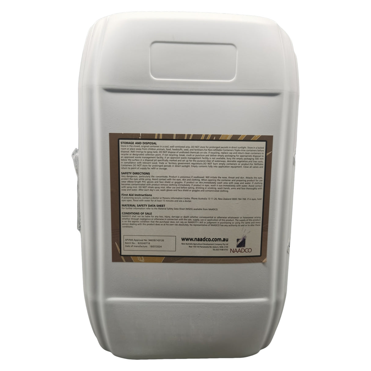 Paraquat 250 Herbicide 20L | Fast Acting Weed Control Solution