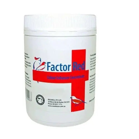  Passwell Factor Red 50g Canthaxanthin Colour Enhancer Concentrate for Canaries
