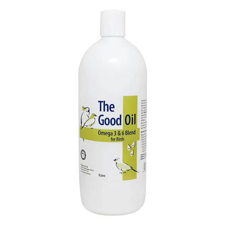 Passwell The Good Oil for Birds 1L: Omega 3 &amp; 6 Fatty Acid Supplement