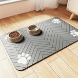 Waterproof, Quick-Dry Mat for Food &amp; Water Bowls