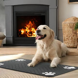 Waterproof, Quick-Dry Mat for Food &amp; Water Bowls