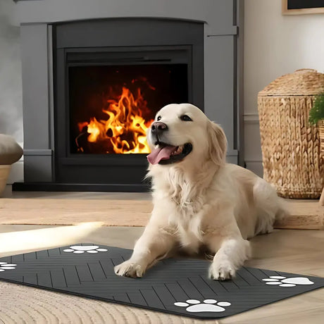 Waterproof, Quick-Dry Mat for Food &amp; Water Bowls
