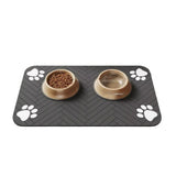 Waterproof, Quick-Dry Mat for Food &amp; Water Bowls