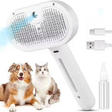 Pet Spray Comb | Misting Grooming Brush for Dogs & Cats