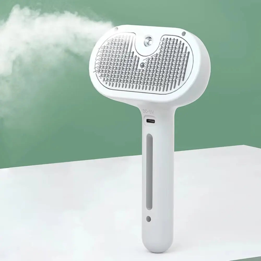 Pet Spray Comb | Misting Grooming Brush for Dogs & Cats