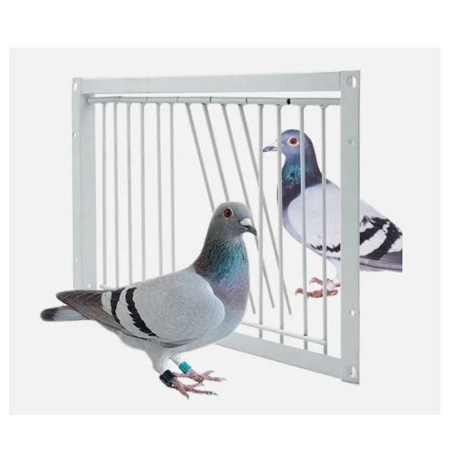 Movable Pigeon Loft Gate with Single Entrance Removable Trap Door