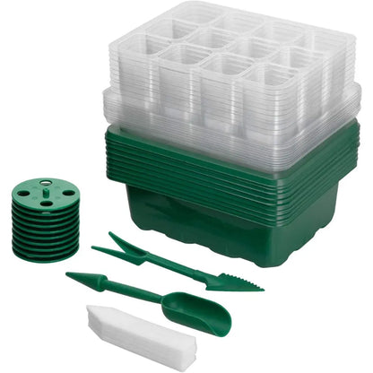 Plant Seed Grow Box Propagation Nursery Seedling Starter Tray