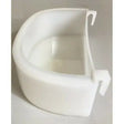 Plastic D Feeder Large – 16 × 9 × 4.8cm Poultry & Bird Feed/Water Tray
