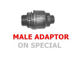 Poly Compression Male Adaptor Fitting – PE Pipe to Male Thread Connector (Various Sizes) Bonnyrigg Produce & Garden Supplies