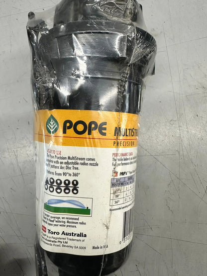 Pope Multi-Stream Pop-Up Sprinkler – Adjustable & Water-Efficient pope
