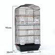 Portable Pet Display Cage Wire Bird Cage Parrot Cage Bonnyrigg Produce & Garden Supplies