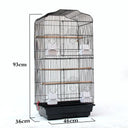 Portable Pet Display Cage Wire Bird Cage Parrot Cage Bonnyrigg Produce & Garden Supplies