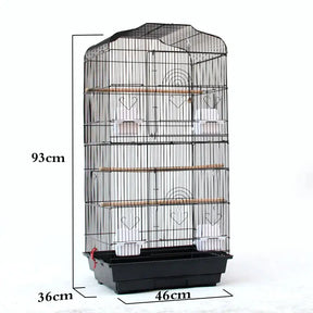 Portable Pet Display Cage Wire Bird Cage Parrot Cage Bonnyrigg Produce & Garden Supplies