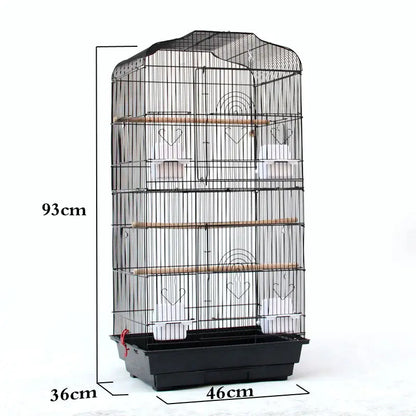 Portable Pet Display Cage Wire Bird Cage Parrot Cage Bonnyrigg Produce & Garden Supplies