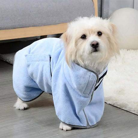 Quick-Drying Pet Bathrobe Towel: Fast, Fuss-Free Drying for Dogs and Cats
