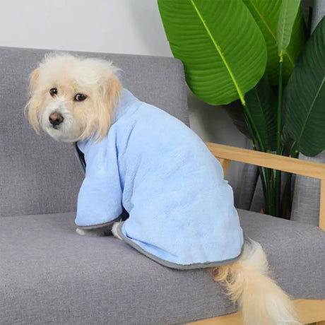 Quick-Drying Pet Bathrobe Towel: Fast, Fuss-Free Drying for Dogs and Cats