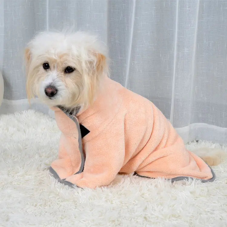 Quick-drying Pet Absorbent Towel Dog Bathrobe Pet Dog Bath Towel For Dogs Cats Microfiber Absorbent Pet Drying Towel Pet Supplies Pet Products Unbranded