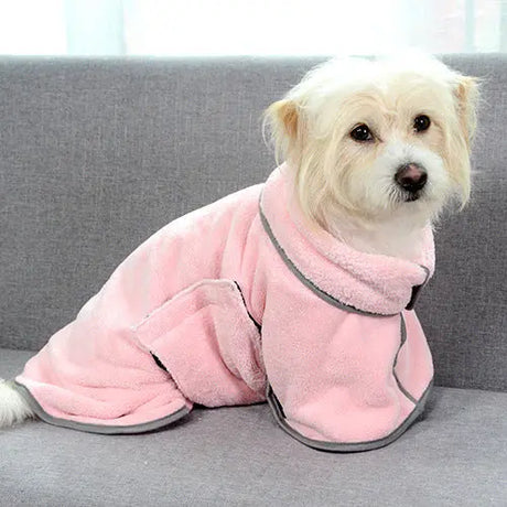 Quick-Drying Pet Bathrobe Towel: Fast, Fuss-Free Drying for Dogs and Cats