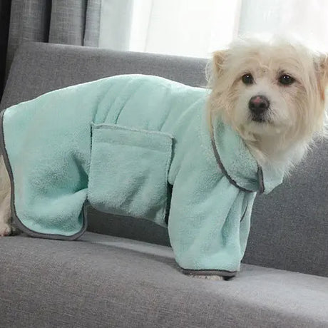 Quick-Drying Pet Bathrobe Towel: Fast, Fuss-Free Drying for Dogs and Cats
