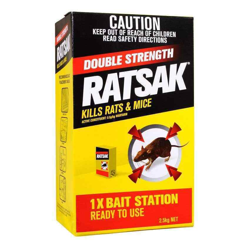 RATSAK Double Strength Bait Station 2.5kg