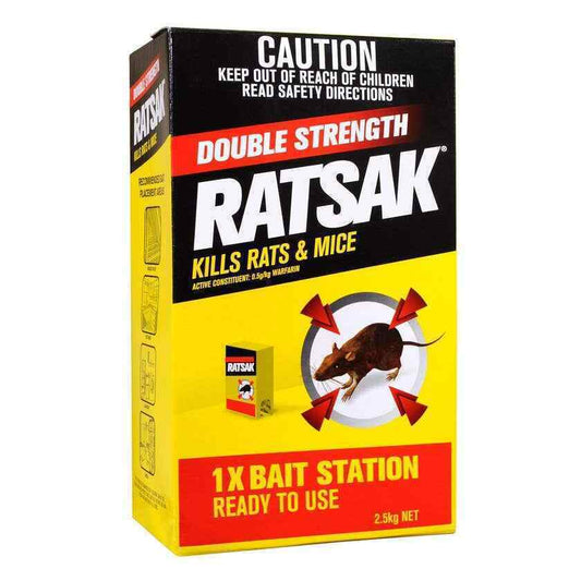 RATSAK Double Strength Bait Station 2.5kg