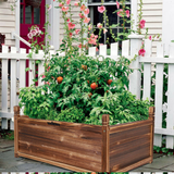 Raised Garden Bed Flower or Vegetable Planter Window Mounted Plant Box