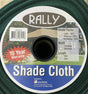 Rally 70% Shade Cloth Green 1.83m x 50m: UV-Stabilised Knitted Shade Mesh
