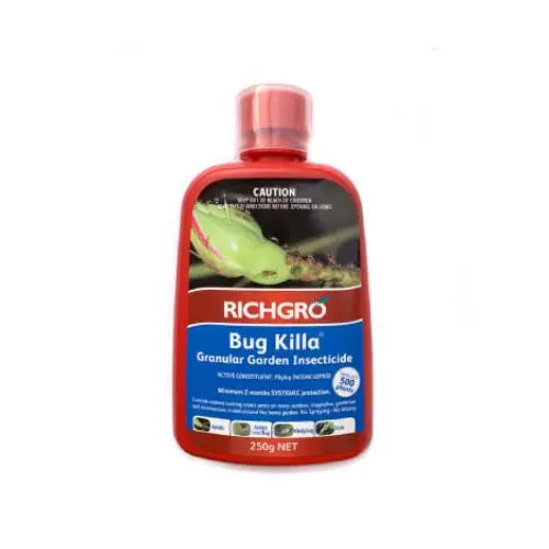 Richgro Bug Killa 250g – Granular Systemic Insecticide for Ornamental Plants
