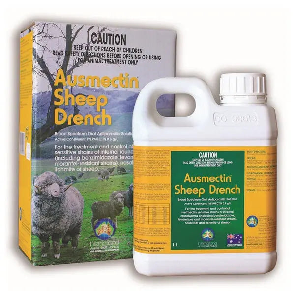 Sheep Drench Oral Solution 1L Ausmectin International Animal Health