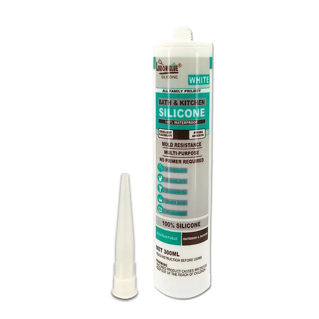 Silicone Sealant White 300g Legion