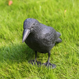 Simulation Black Crow Raven Pigeon Repellent