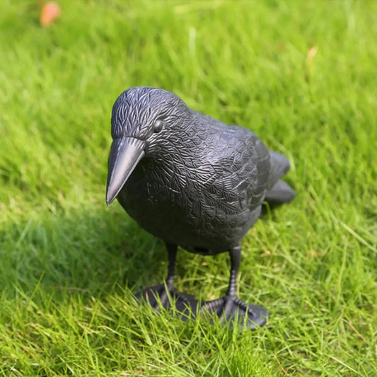 Simulation Black Crow Raven Pigeon Repellent