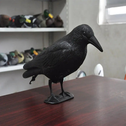 Simulation Black Crow Raven Pigeon Repellent