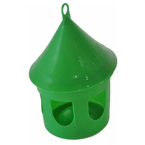 Small Plastic Green plastic feeder Elite Pet Products