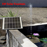 Solar Fountain Oxygen Rockery Water Garden Bird Bathtub Floating Fountain Avitrol