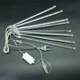 Solar LED Meteor Shower Rain Lights Holiday String Lights Waterproof Garden Light