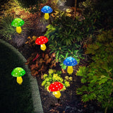 Solar Mushroom Fairy Lights for Outdoor Garden and Holiday Decoration