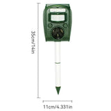 Solar Ultrasonic Pest Repellent PIR Sensor 6-8M Adjustable