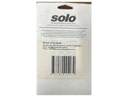 Solo Repair Kit for 461, 462, 463 Sprayers – Genuine Replacement Parts Bonnyrigg Produce & Garden Supplies