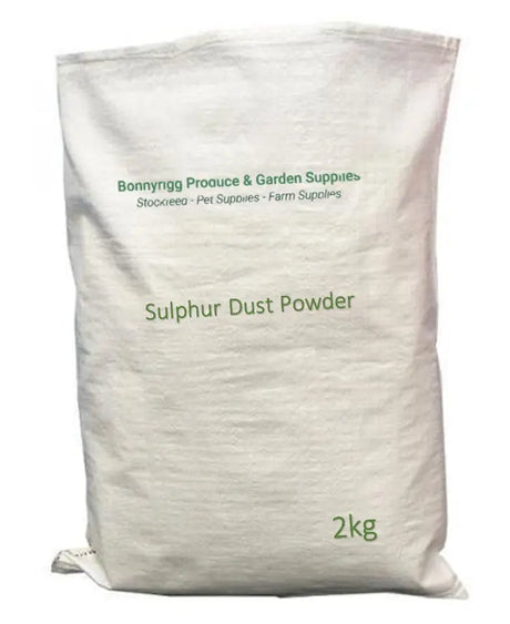 Sulphur Dust Powder 2kg: Natural Control for Mildew and Mites