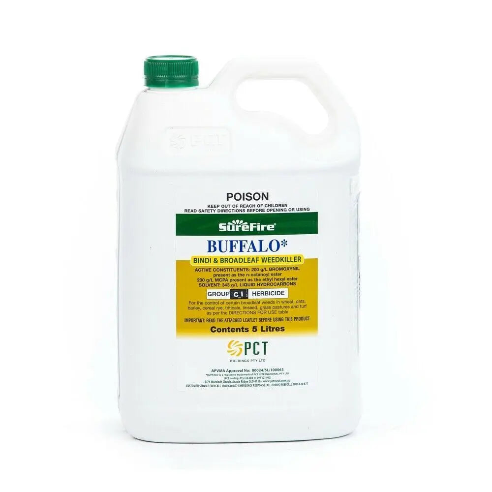 SureFire Buffalo Bindi & Broadleaf Weedkiller 5 Litre