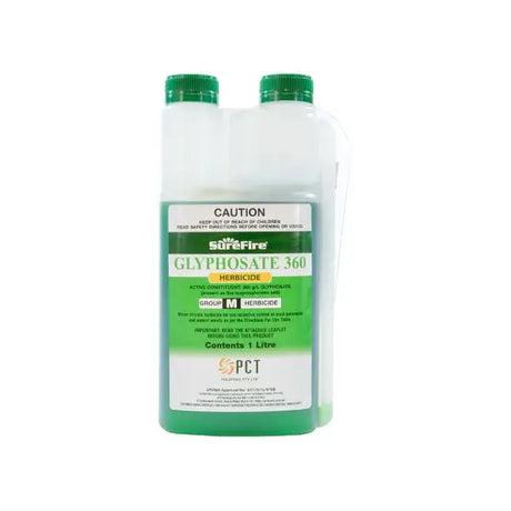 SureFire Glyphosate 360 1 Litre: Non-Selective Weed &amp; Grass Killer