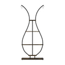  Vase Shape Tall Planter Display Rack – Garden Plant Stand with 5 Tiers and Hangers
