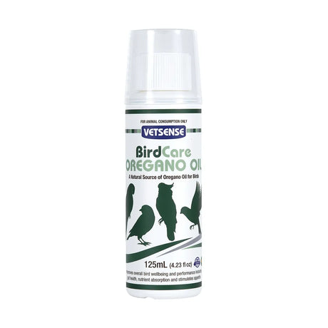 Vetsense BirdCare Oregano Oil 125ml Vetsense